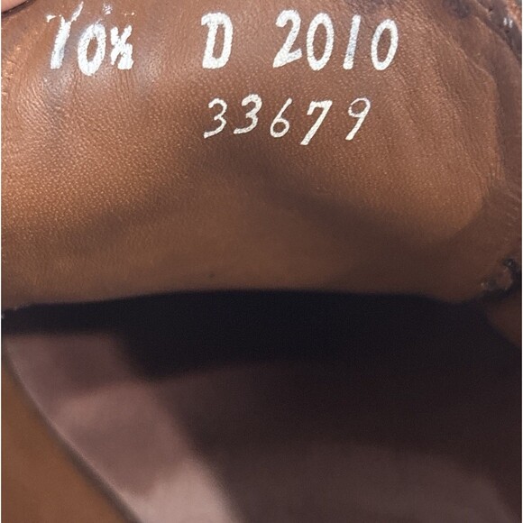 Allen Edmonds Strand Leather Cap Toe Oxford Mens 10.5 D Brown Dress Shoes main image 15